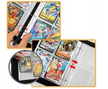 Большой альбом на 400 карточек с покемонами, классификатор XXL, Пикачу + бесплатные карточки