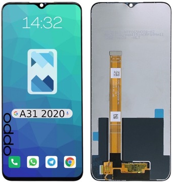 Wyświetlacz LCD Ekran Szybka Dotyk do Oppo A31 2020 CPH2015 Czarny