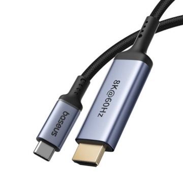 КАБЕЛЬ-АДАПТЕР BASEUS USB-C HDMI 2.1 UHD 4K 240 Гц 8K 60 Гц 1,5 м