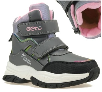 BUTY ZIMOWE DZIEWCZĘCE OCIEPLANE ŚNIEGOWCE RZEPY 29