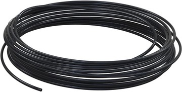 WĄŻ CZARNY PRZEWÓD SILIKONOWY FI 6 WODY 6/10 mm