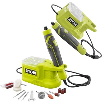 RYOBI МИНИ-ШЛИФОВАЛЬНЫЙ СТАНОК DREMEL ТИПА ГРАВИРОВАЛЬНЫЙ СТАНОК 18V RRT18
