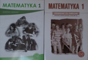 MATEMATYKA Z PLUSEM 1 SPRAWDZIANY testy GWO klasa 7 8 komplet