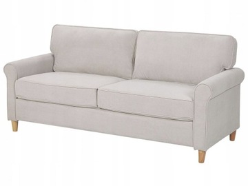 SOFA SKANDYNAWSKA KANAPA WELUROWA 3 OSOBOWA SALONU
