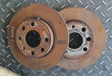 TARCZE HAMULCOWE PRZÓD OPEL CORSA C 1.0
