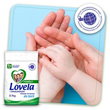 Стиральный порошок Lovela Family Цвет Белый 4,2 кг 56 пр