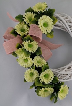 Цветочный венок для плетеных дверных тростников