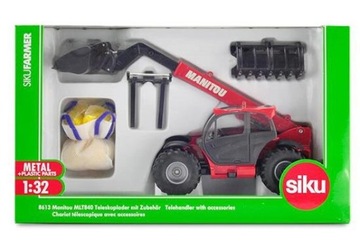 SIKU 8613 ładowarka MANITOU MLT840 z akcesoriami 1:32