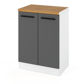 Стоящий кухонный шкаф 60 см. Цвета без столешницы