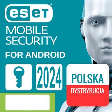 ESET Mobile Security for Android 4 szt 3 lata NOWA