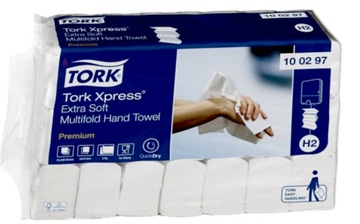 Tork Xpress 100297 — Бумажное полотенце сложенное, белое, 2W, H2, 2100 шт.