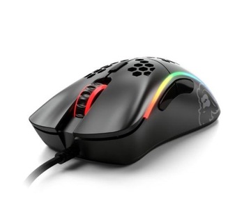 Mysz przewodowa gamingowa Glorious Model D Mat - Optyczna 12000 dpi Czarna