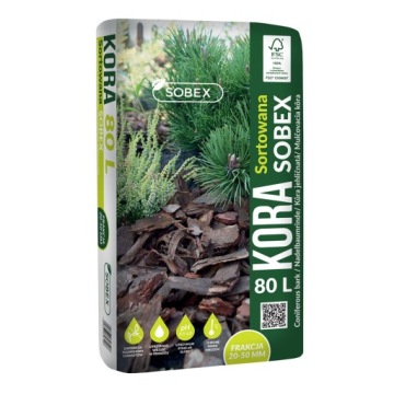 КОРА СОРТИРОВАННАЯ 20-50ММ 80Л