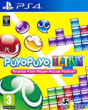 Puyo Puyo Tetris Nowa Gra Logiczna PS4 PS5 Blu-ray