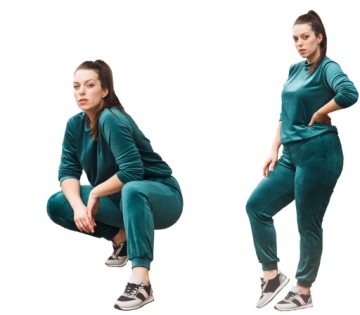 Велюровый спортивный костюм PLUS SIZE от 2XL ДО 4XL