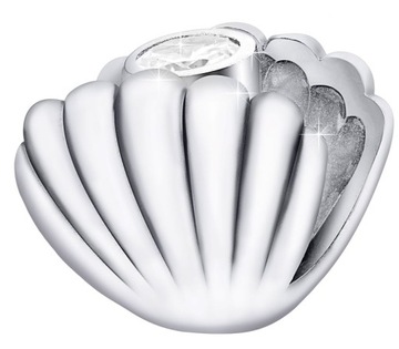 Charms muszla muszelka zawieszka Srebro S925