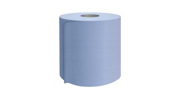 RĘCZNIK PAPIEROWY MAKULATOROWY NIEBIESKI 19cm 100m