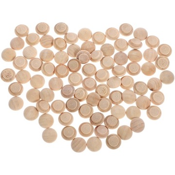 ДЕРЕВЯННЫЕ ЗАГЛУШКИ ДЛЯ ОТВЕРСТИЙ ДЛЯ ВИНТОВ 100 ШТ.