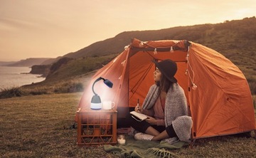LAMPA TURYSTYCZNA LED BIWAKOWA POD NAMIOT RĘCZNA LATARKA
