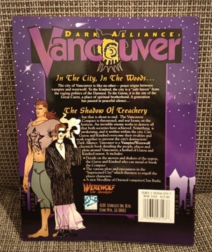:} Тёмный Альянс: Ванкувер — Оборотень, Вампир