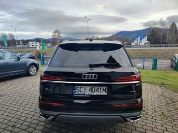 Audi Q7 II SUV Facelifting  3.0 45 TDI 231KM 2021 Audi Q7 Krajowy + serwisowany w ASO + S-Line, zdjęcie 4