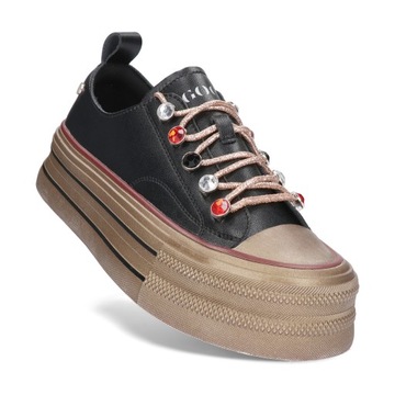 Sneakersy damskie GOE NN2N4053 czarny czarne r.36