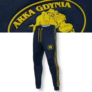 Męskie Spodnie Dresowe Pitbull Arka Gdynia Rugby