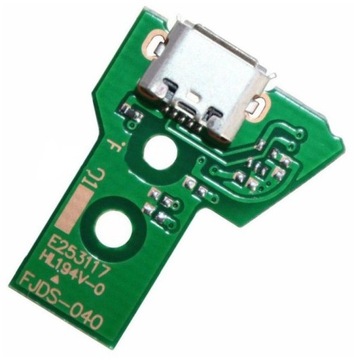 Плата JDS-040, разъем micro USB для 12-контактного контроллера PS4