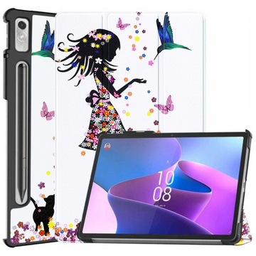 ТОНКИЙ ГРАФИЧЕСКИЙ КЕЙС + СТЕКЛО для LENOVO TAB P11 PRO 2 GEN 11.2