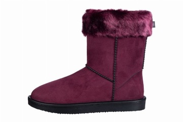 HKM Buty na każdą pogode DAVOS Wywijane bordowe [R: 43]