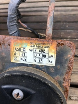 HAK HOLOWNICZY BELKA KLUCZYK BMW E87 6763349