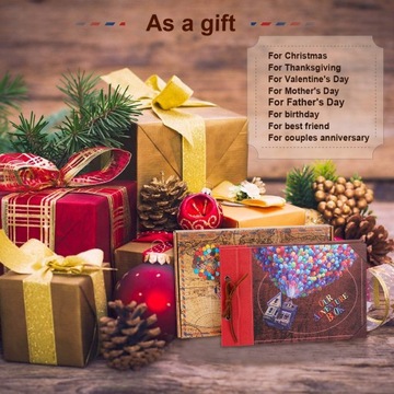 60-страничный фотоальбом ручной работы «Сделай сам», альбом «Наши приключения», альбом в подарок