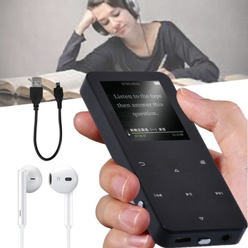 16 GB ODTWARZACZ MP3 Z BLUETOOTH, EKRAN 1,8