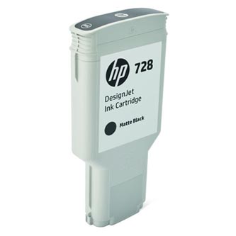 HP oryginalny ink / tusz F9J68A, HP 728, matte black, 300ml,