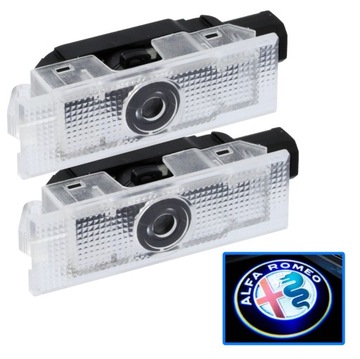 LED LOGO PROJEKTOR ALFA 159 MITO GIULIETTA STELVIO