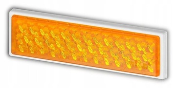 ODBLASK SAMOPRZYLEPNY POMARAŃCZOWY ŻÓŁTY 21X72MM