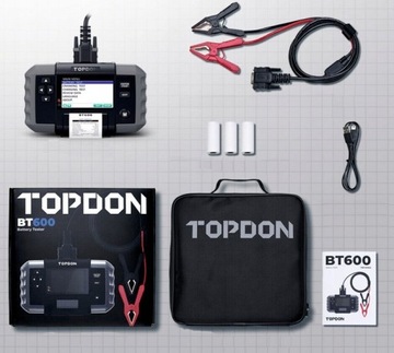 TESTER DO BATERII Z DRUKARKA AKUMULATORÓW TOPDON