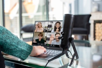 NOVOX NCX NEW 2022 USB конденсаторный компьютерный микрофон + поп-фильтр