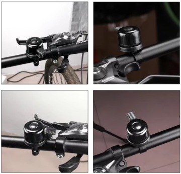 ВЕЛОСИПЕДНЫЙ ЗВОНОК С МОНТАЖНОЙ РУЧКОЙ APPLE AIRTAG ЗАЩИТА АНТИЛОСТА