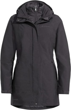 VAUDE Damska kurtka Idris 3 w 1 parka II wodoszczelna wiatroszczelna CIEPŁA