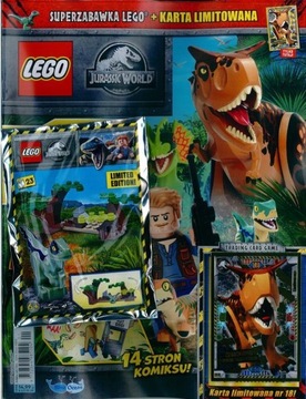 LEGO JURASSIC WORLD 1/22 + ZABAWKA