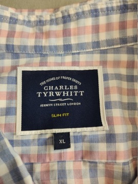 CHARLES TYRWHITT KOSZULA w KRATKĘ Elegancka XL