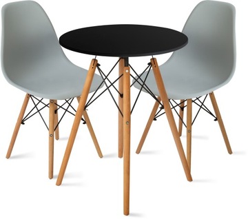 Stół z krzesłami Stół + 2 Krzesła skandynawskie