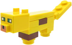 LEGO Minecraft - figurka ocelot / kot / ryś żółty