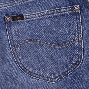 LEE spodnie HIGH blue jeans NEW STRAIGHT_ W32 L31