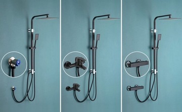 SURFACE SHOWER Колонка, тропический душ INOX 25 СМ