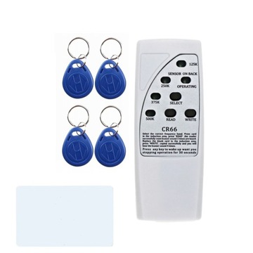 Czytnik Programator Duplikator RFID 5 breloczki