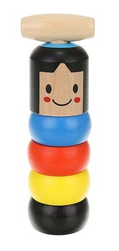 ИГРУШКА ВОЛШЕБНЫЙ ЧЕЛОВЕК ДЕРЕВЯННЫЕ БЛОКИ