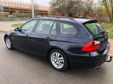 BMW Seria 3 E90-91-92-93 Touring E91 2.0 318i 129KM 2006 BMW 318i XENON KLIMA ALU HAK GRZANE FOTELE IDEALNY STAN Z NIEMIEC, zdjęcie 5