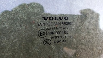 SKLO (OKNO) DVEŘE LEVÝ PŘEDNÍ VOLVO S60